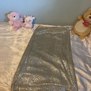 Saturn Sequin Maxi Skirt